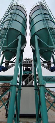 コンクリートバッチングプラント