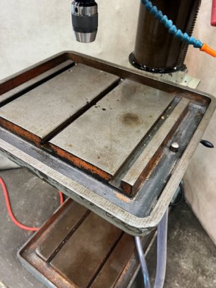 ギア付きペデスタルドリル