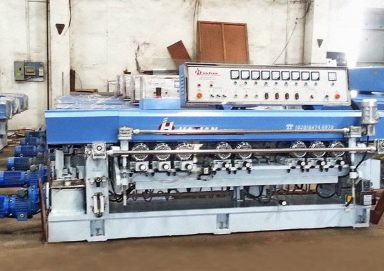 HXM9320T 玻璃直线斜边机（9 个主轴）