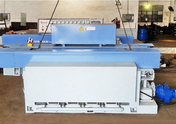 HXM9320T 玻璃直线斜边机（9 个主轴）