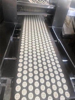 商業用シリアルナッツミルククッキー生産ライントンネルオーブン