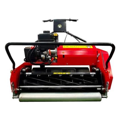 草を切るための優秀な切断の性能の巻き枠の芝刈機のガソリン力シリンダー芝刈機のフェアウェイの緑芝刈機