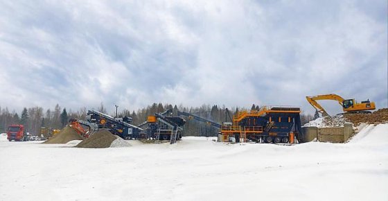 破碎机和筛分设备