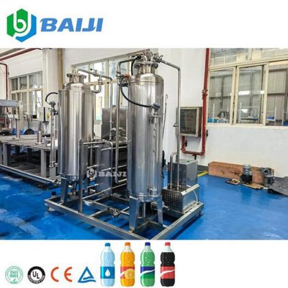 BAIJI 全自动碳酸软饮料二氧化碳制造混合机