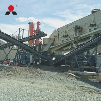 Concasseur à pierre mobile à