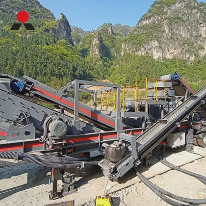 Concasseur à pierre mobile à