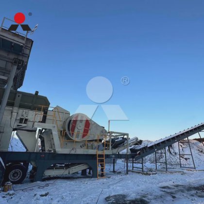 出厂价便携式岩石破碎站