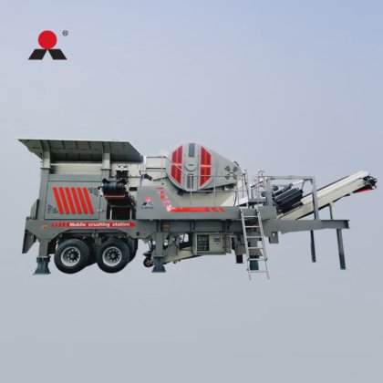 大容量 100tph 移動式石材クラッシャー工場セット粉砕機 移動式プラントロッククラッシャー装置の価格