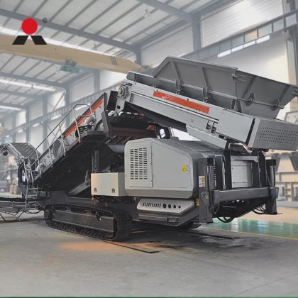 Concasseur mobile sur chenilles, machines