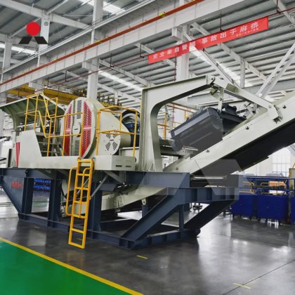 移动式小型颚式破碎机 移动式小型颚式破碎机