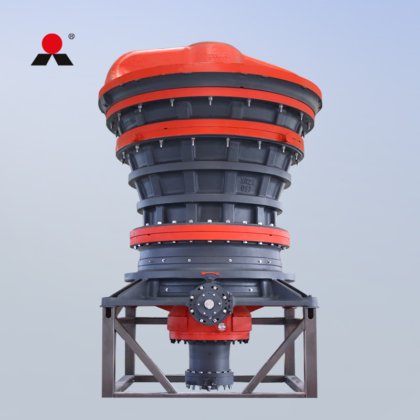 石材成形機一次振動クラッシャ