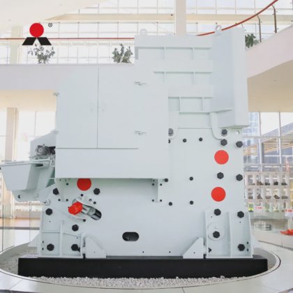 石材破砕機大容量ジョークラッシャー