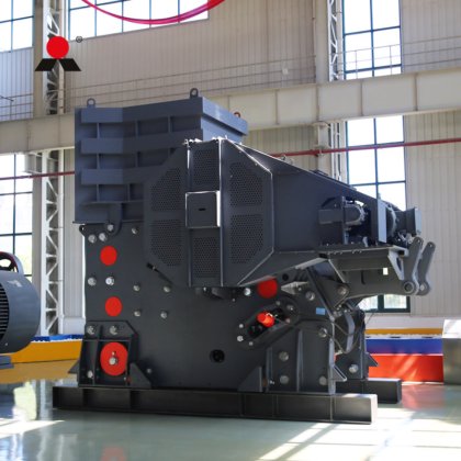 破砕装置ジョークラッシャー自動潤滑