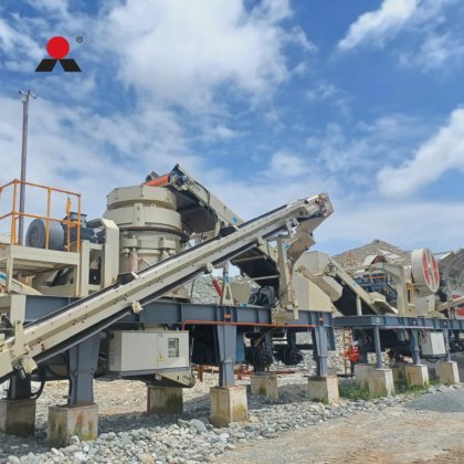 鉱山機械、クラッシャー、鉱物破砕プラント、NKシリーズ電動モータータイプ移動式ジョークラッシャー、金鉱CILヒープ浸出、銅鉱/鉄鉱。