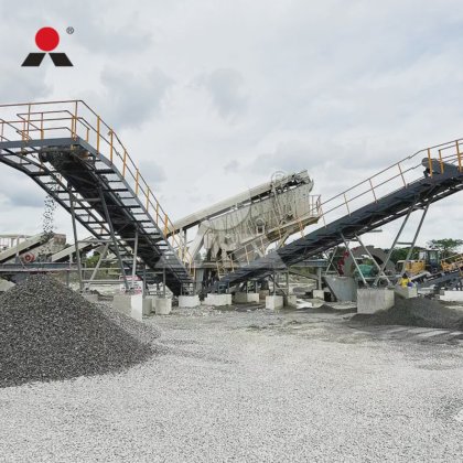 小型移动振动筛 采矿砾石