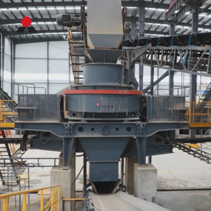 用于南非金矿、铜矿和铁矿开采的立轴冲击式破碎机