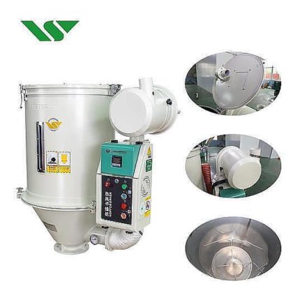 不锈钢工业塑料材料热绝缘料斗 塑料干燥料斗