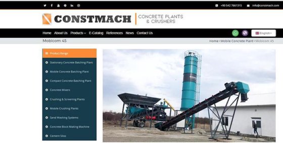 移动式及紧凑型混凝土搅拌站