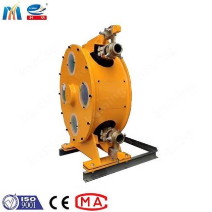 大型スクイーズホースポンプ ゴムホースコンベア 工業用ホースポンプ 3m 吸引パイプ付き