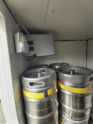 冷却ユニットを備えた冷蔵室