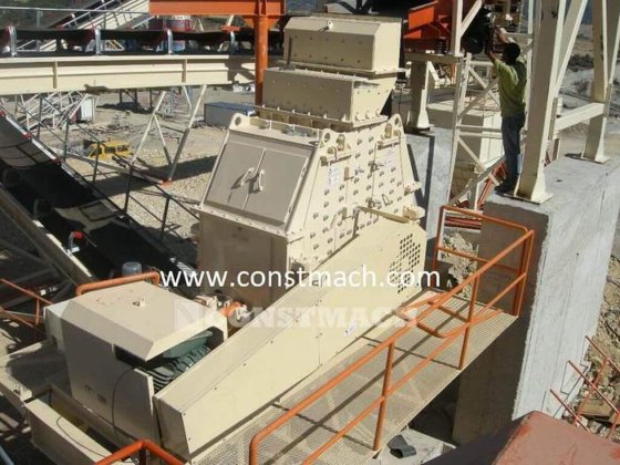 120 TPH 容量の三次衝撃破砕機 – CTC