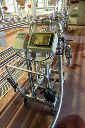 ビールの計量ステーション