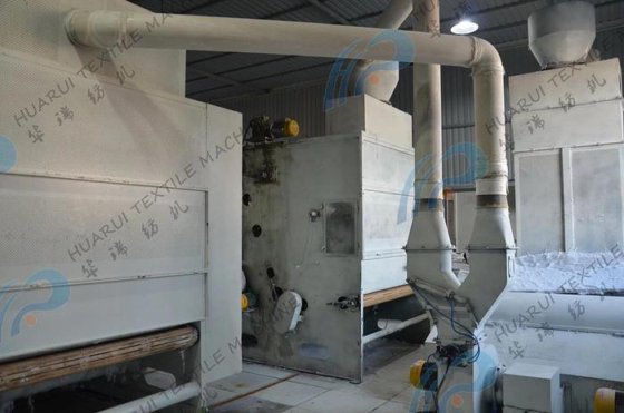 聚酯纤维振动给料机和料斗棉机无纺布便宜麻纤维振动大料斗给料机振动棉给料机