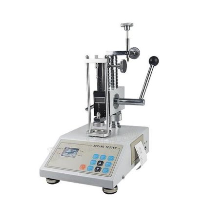 Spring compression testing machine