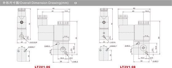 换向阀流体介质阀 LT3V1系列电磁阀