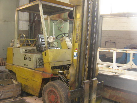 1977 YALE Gas-Gabelstapler GLP 080