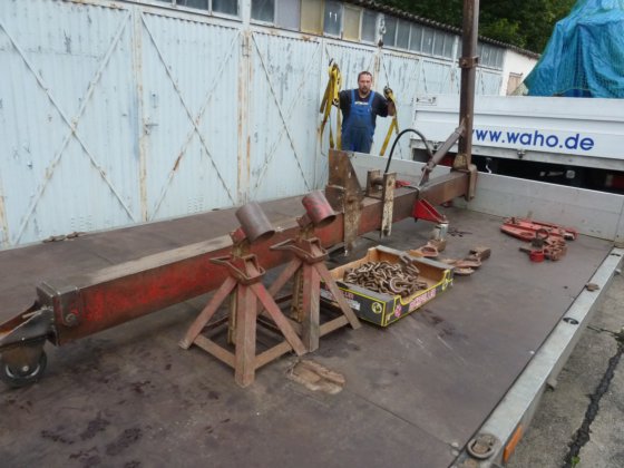 GILETTE Rahmenrichtpresse in Staufenberg, Germany
