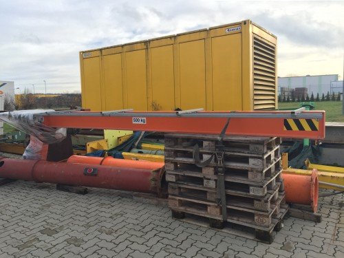 1983 STAHL Säulenschwenkkran 500 kg