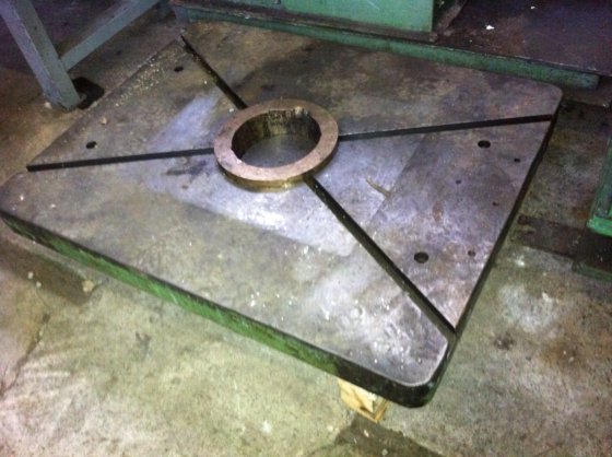 Guss-T-Nutenaufspannplatte 1000 x 800 x
