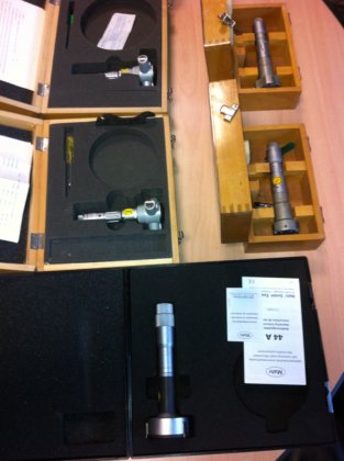 Drei-Punkt-Innenmikrometer-Set 40 - 90 mm