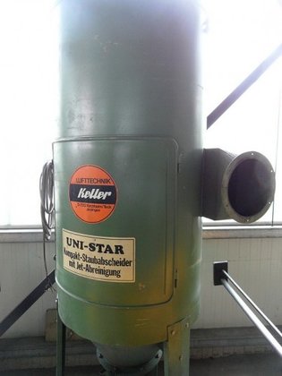 1985 KELLER Uni-Star Staub-Mattenfilter in