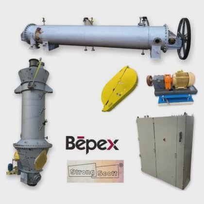 75HP Bepex Solidaire Jacketed Paddle