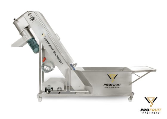 ProFruit Fruit Bubble Washer Elevator Mill AQUAMILL