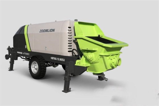 小型モバイルディーゼルトレーラーコンクリートポンプ