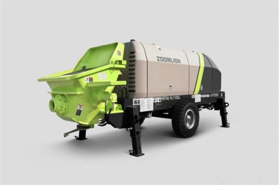 小型モバイルディーゼルトレーラーコンクリートポンプ