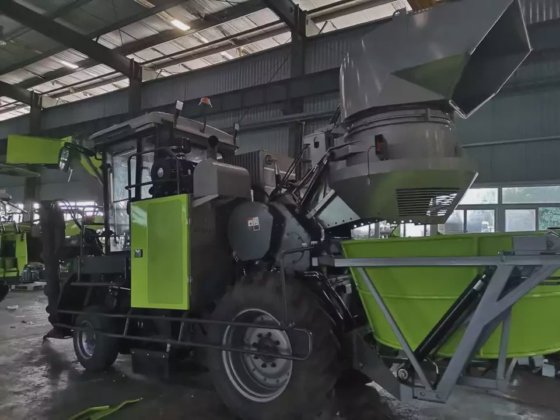 190馬力ハーベスター