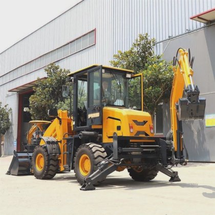 掘削機とバックホー