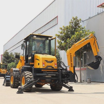 掘削機とバックホー