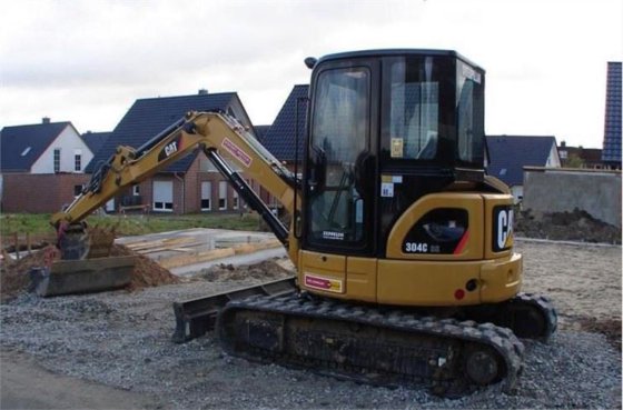 CAT 304C Bester Minibagger