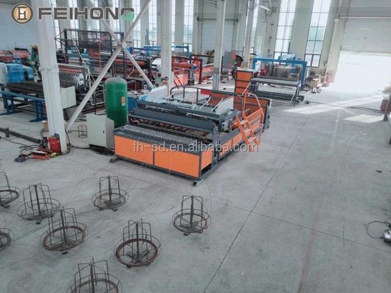 全自动建筑网焊接机，适用于 3-6mmm 卷网