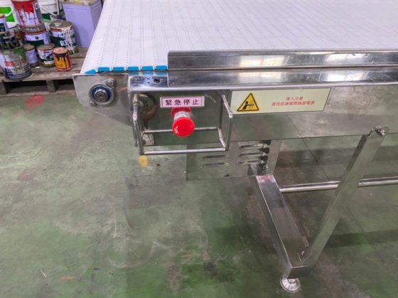 清水牌 中古五米自動輸送帶 3相220V 不鏽鋼輸送機 輸送線