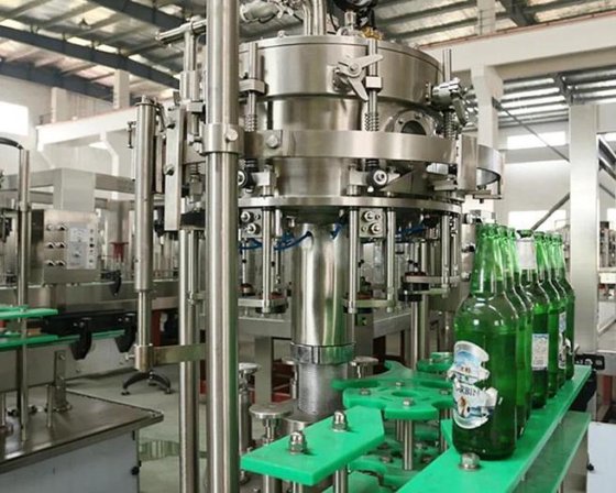 全自动玻璃瓶啤酒灌装旋盖机 质量上乘 价格实惠