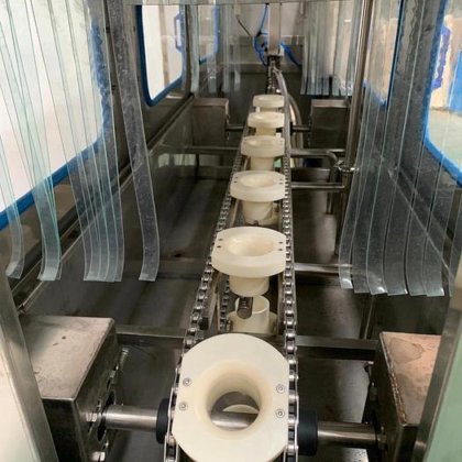 优质 5 加仑全自动桶装纯净饮用水灌装和液体旋盖机