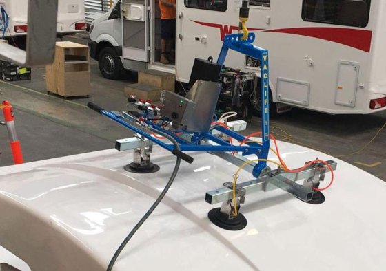 真空リフト - ガラスおよびパネルリフター