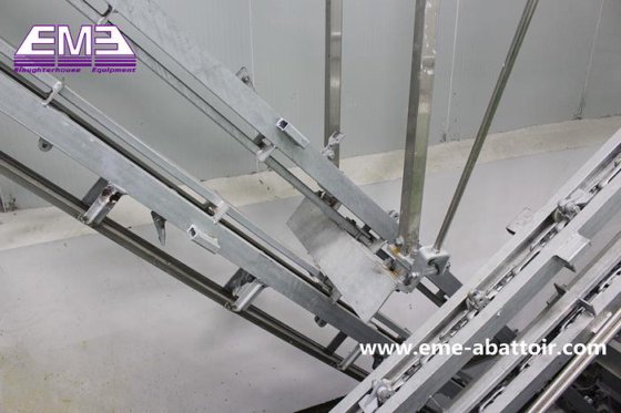 绵羊/山羊放血斜坡升降屠宰场机械 屠宰设备