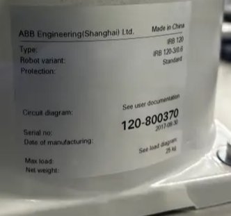 ABB IRB 120 6 AXIS